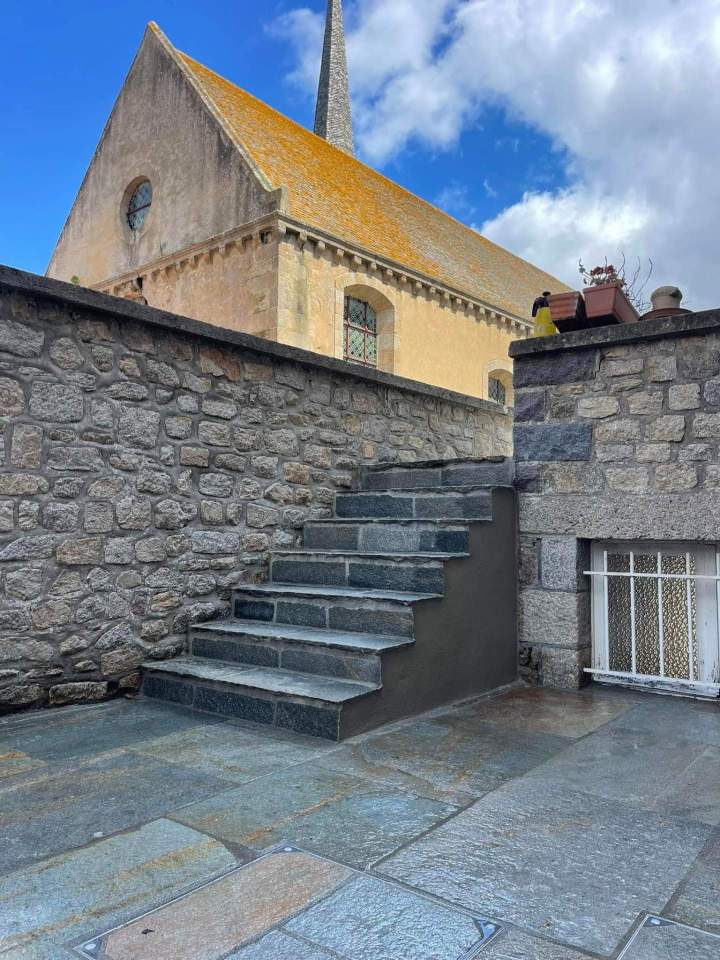 Pavage évacuation d'eau Dol-de-Bretagne