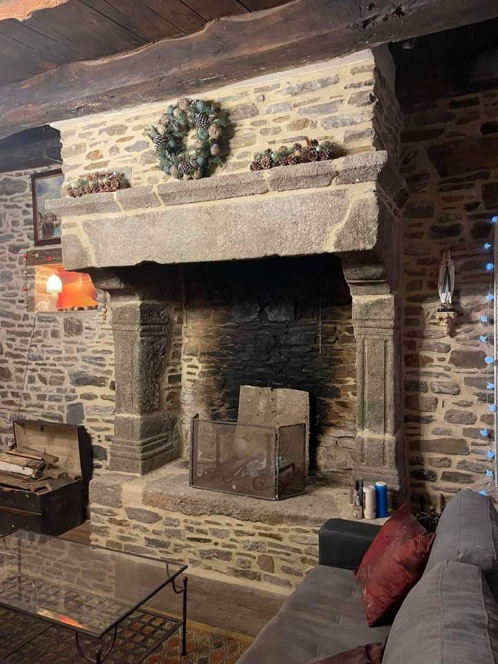 Cheminée avant rénovation Dol-de-Bretagne