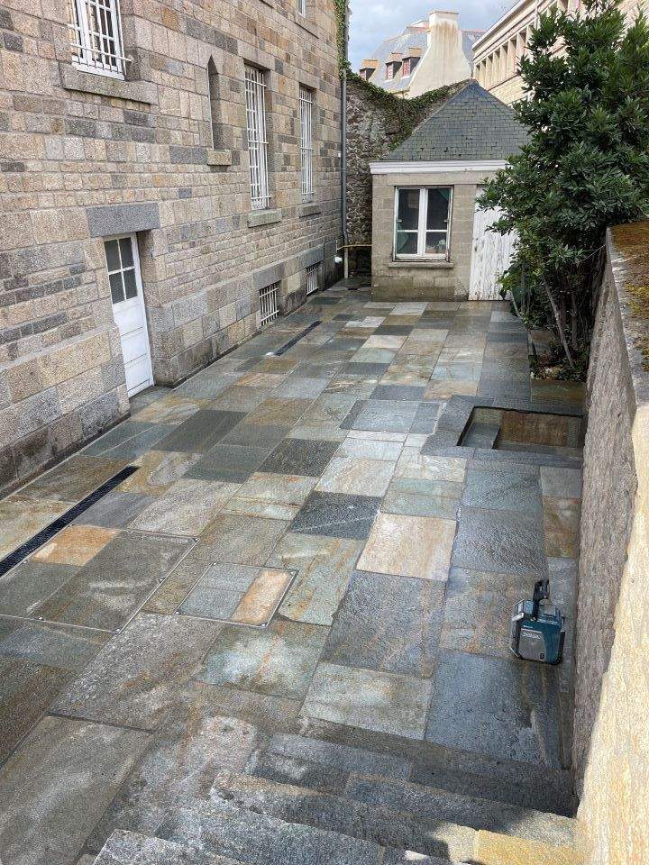 Pavage extérieur Dol-de-Bretagne