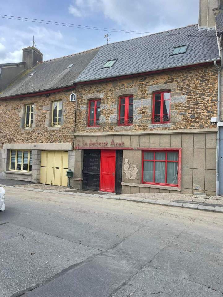 Rénovation mur extérieur maison ancienne Dol-de-Bretagne