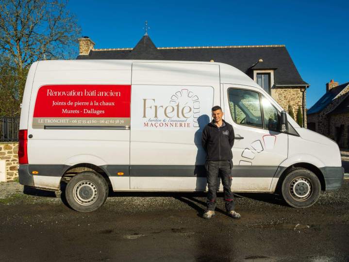 Pavage de terrasse en pierre Dol-de-Bretagne