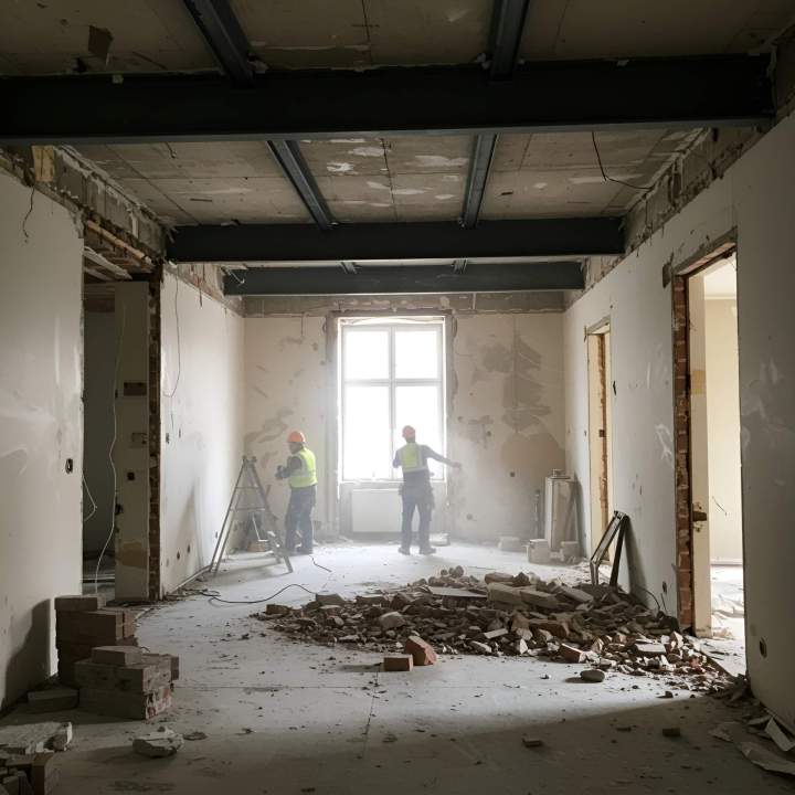 Ouverture de murs porteurs pour transformer vos espaces